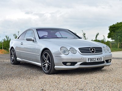 Lot 272 - 2002 Mercedes-Benz  CL55 AMG