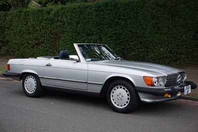 Lot 247 - 2001 Mercedes-Benz 560 SL Roadster