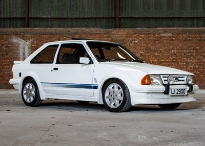 Lot 161 - 1985 Ford Escort RS Turbo Mk. I