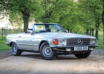 Lot 197 - 1985 Mercedes-Benz  500 SL Roadster