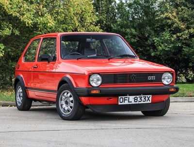 Lot 123 - 1981 Volkswagen Golf GTi Mk. I