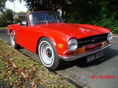 Lot 125 - 1969 Triumph TR6