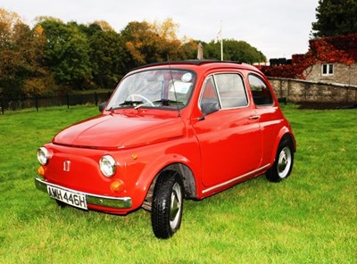 Lot 212 - 1969 Fiat 500 L