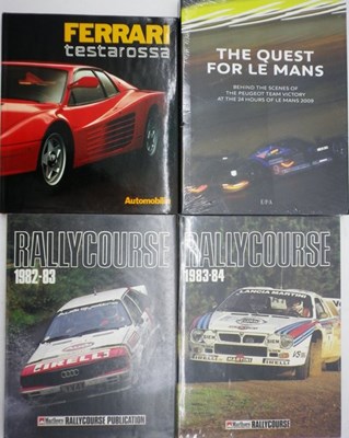 Lot 6 - A selection of ten motoring book