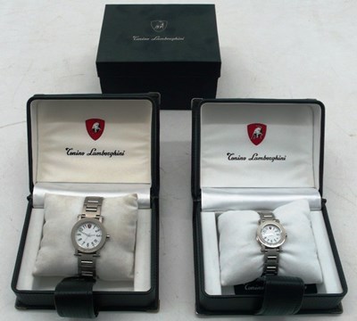 Lot 46 - Lamborghini his and hers wristwatches