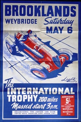 Lot 51 - Two original Brooklands race posters