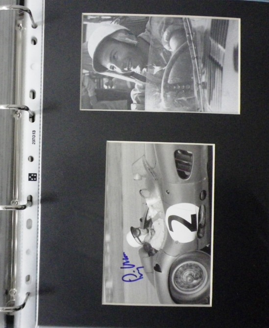 Lot 78 - Four folders containing signed photos of