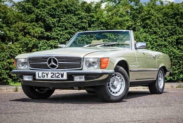 Click for high resolution Lot 340 - 1980 Mercedes-Benz 380 SL Roadster