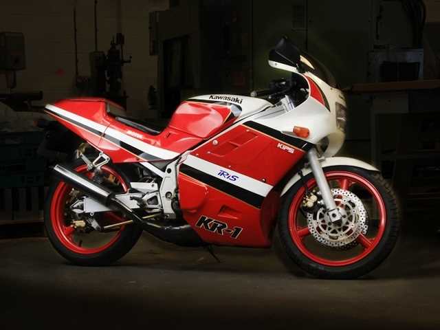 Click for high resolution Lot 215 - 1989 Kawasaki KR-1