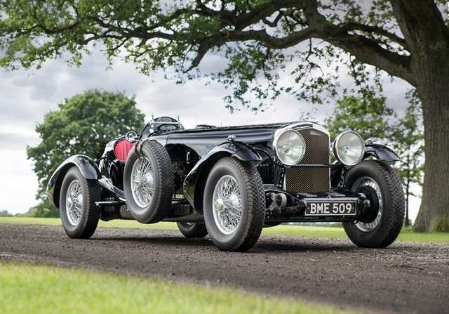Click for high resolution Lot 295 - 1934 Bentley 3 1/2 litre Roadster, "The Ian Pitney Special"