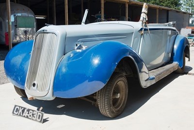 Lot 298 - 1936 Humber Snipe 'Foursome'Drophead Coupé