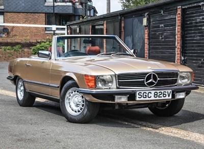 Lot 336 - 1980 Mercedes-Benz 350 SL Roadster