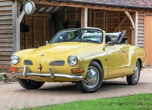 Click for high resolution Lot 219 - 1971 Volkswagen Karmann Ghia Convertible