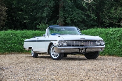 Lot 249 - 1962 Ford  Galaxie 500 Sunliner Convertible