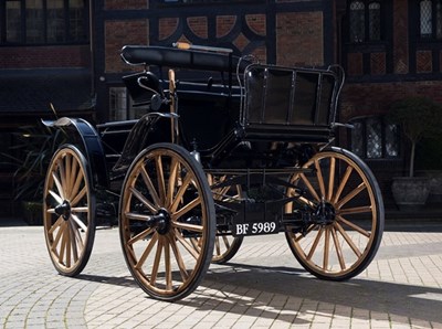 Lot 260 - 1907 Victor High Wheel Electric Runabout